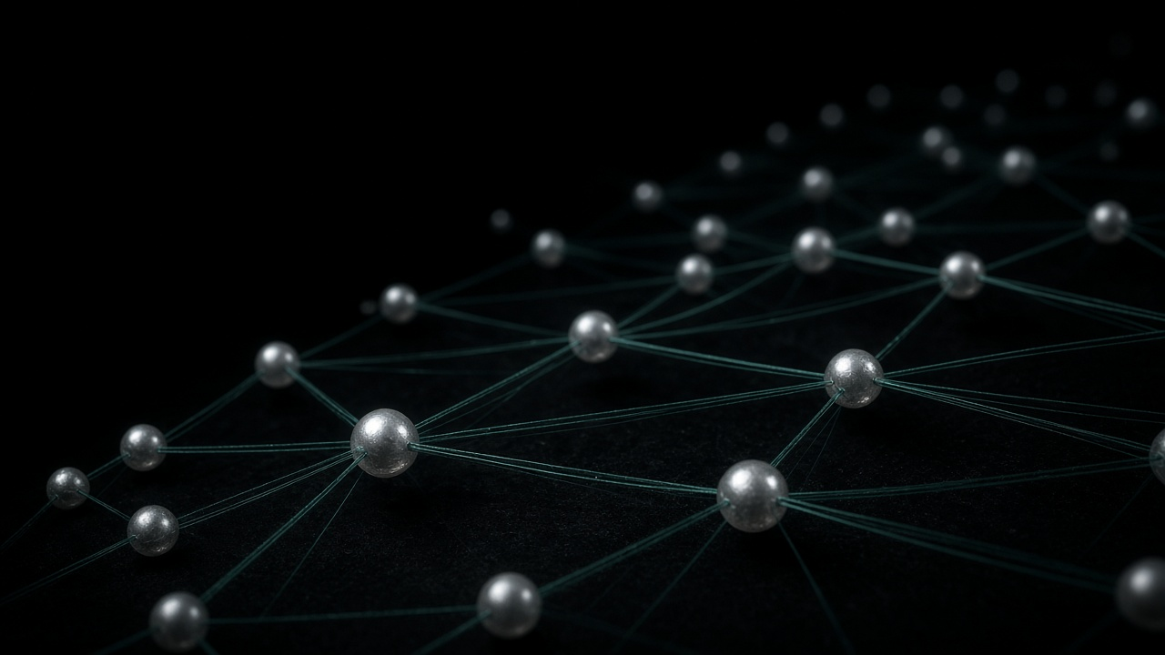 Sparse event threads on a near black field